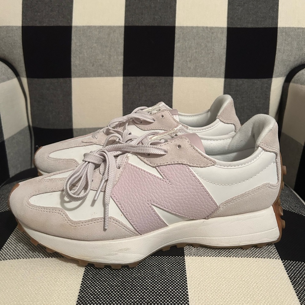 New Balance 327 Moonbeam/December Sky sneakers